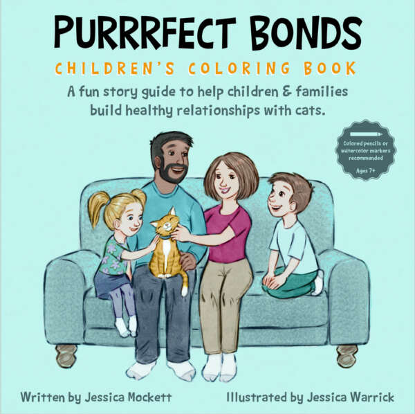 purrrfect bonds coloring book